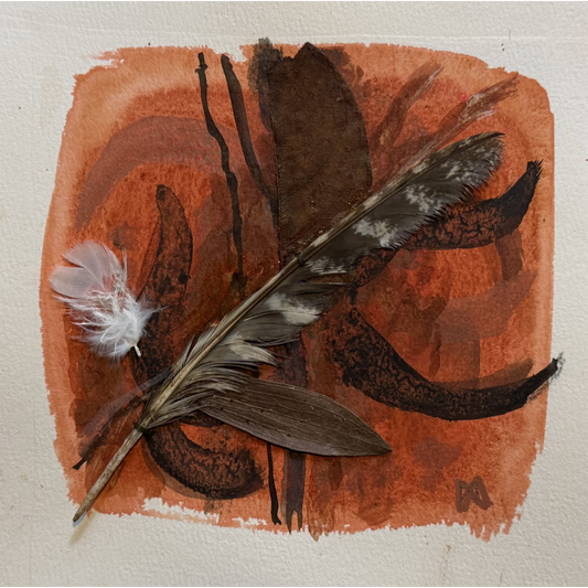 MELISSA WATERS | 'Grounded' 10 | 2026 | Mixed media