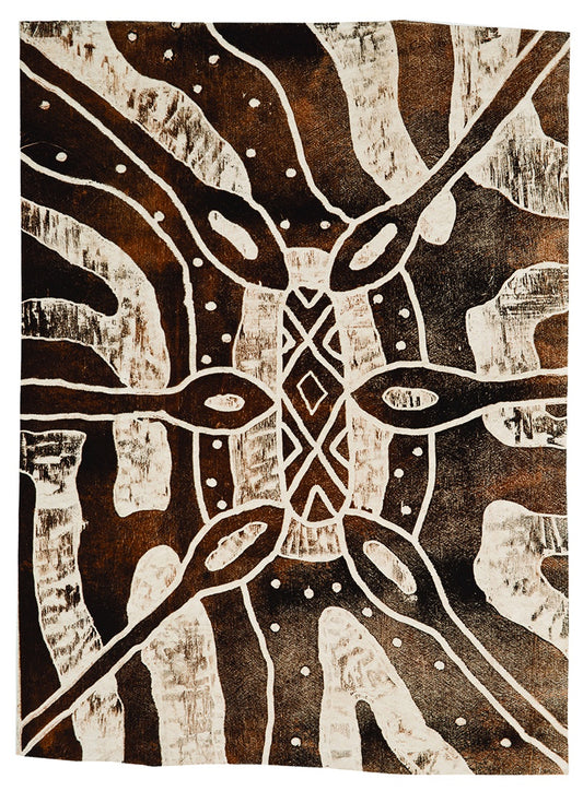 NAPOLEAN OUI | 'Rainforest Shield Design Wabarr gabay-barra/Hunting for termites (white ants) IV'