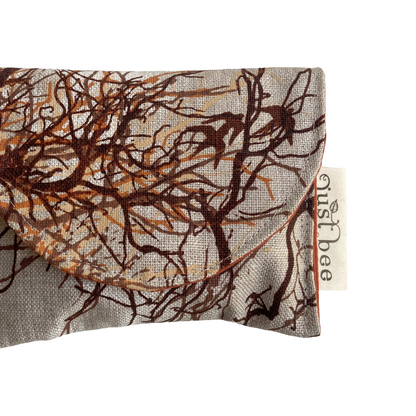 JUST BEE DESIGNS | ‘Tree Branches’ Pouchlet / Wallet’ | Pure linen / handprinted