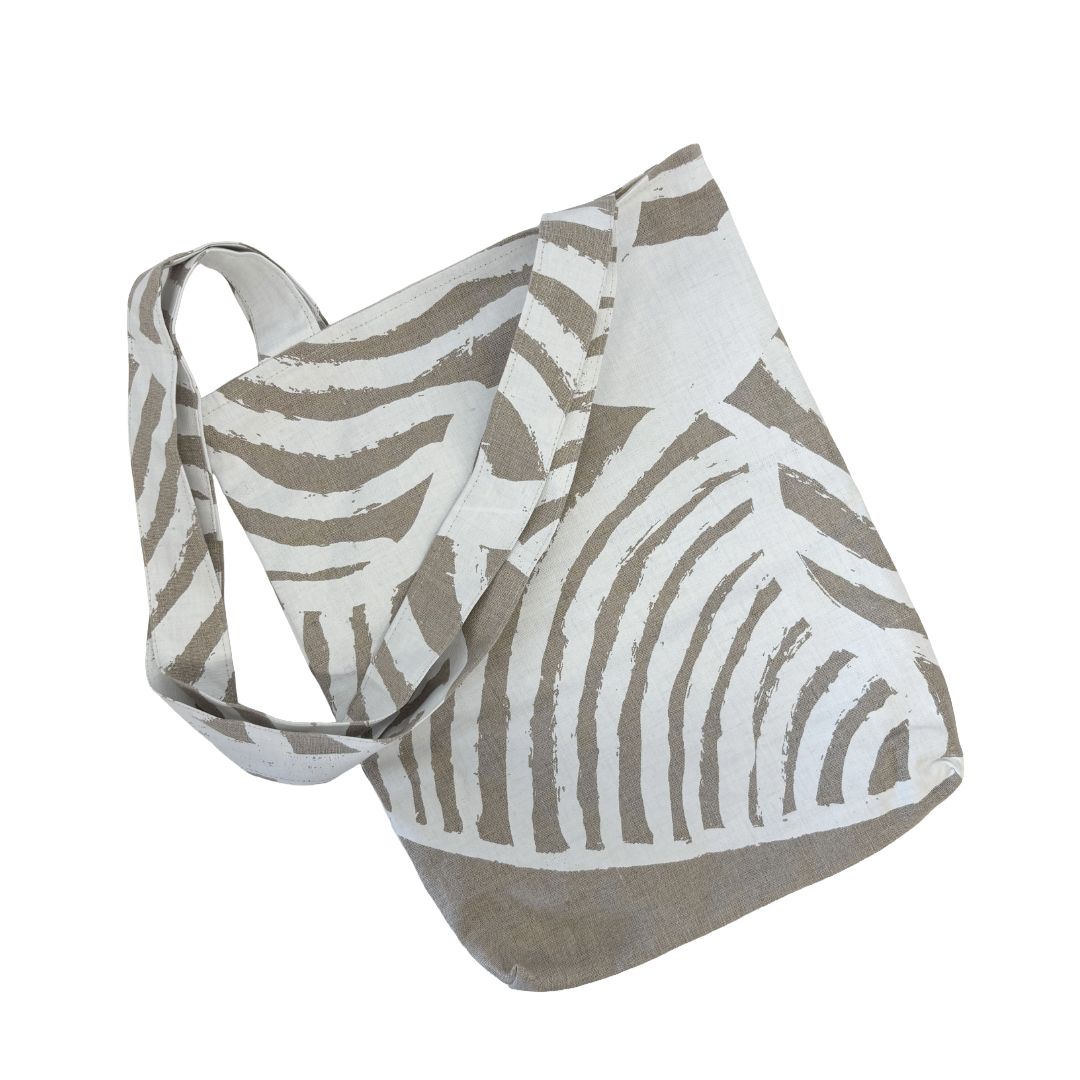 Girringun Art Centre | 'Sheild Tote' | Screen printed Indian Linen