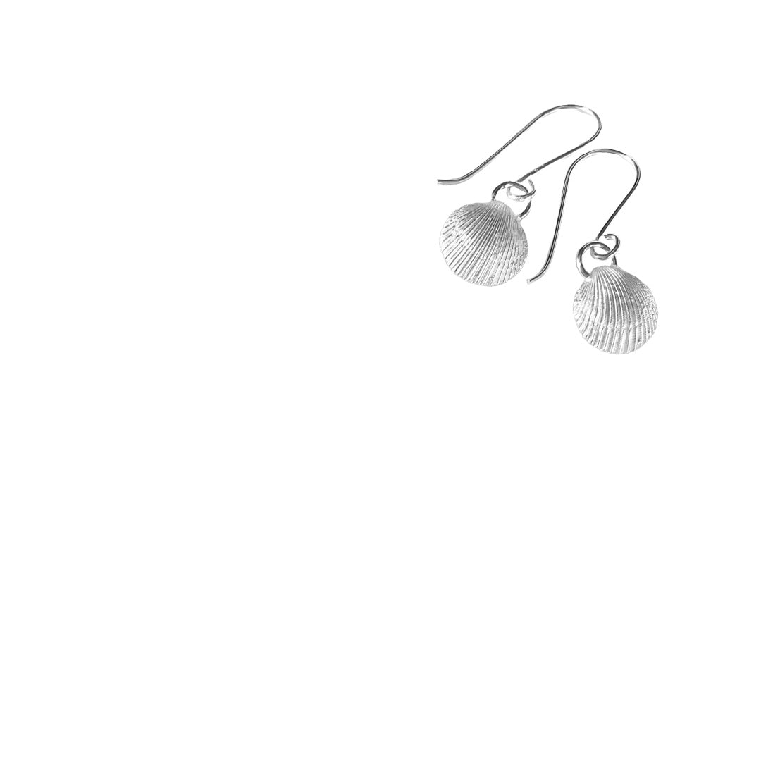 BREATH AND ESSENCE | ‘Small Sea Shell earrings’ | 925 silver