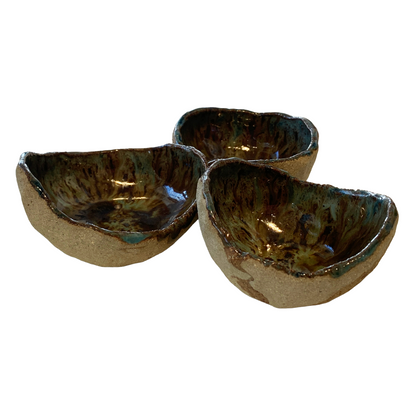 POTTERESS BY ALICIA | ‘Reef Bowls Trio’ | Ceramic dishes