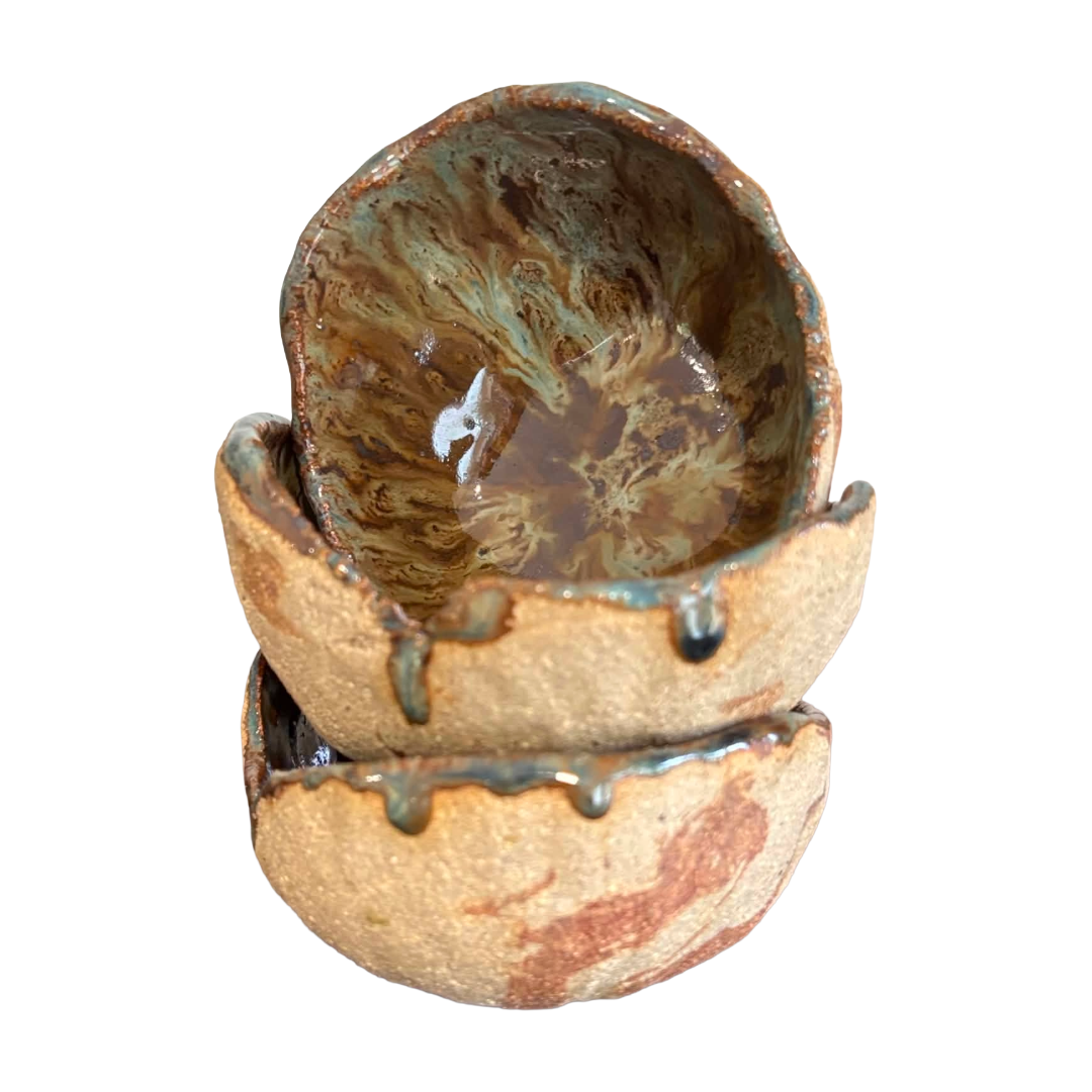 POTTERESS BY ALICIA | ‘Reef Bowls Trio’ | Ceramic dishes