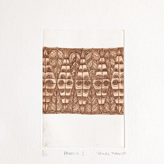 SAMUEL TUPUO | 'Pattern I' Etching