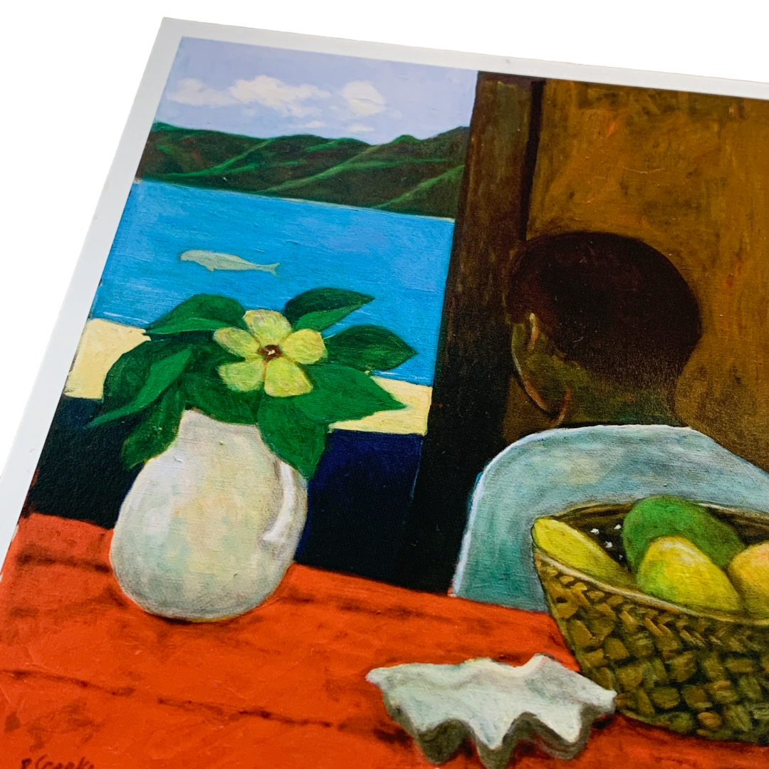 RAY CROOKE | ' Man Looking at Dugong' | Postcard