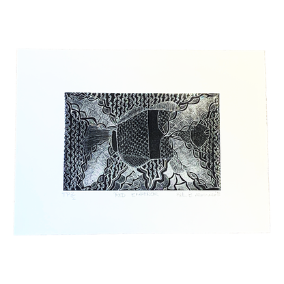 PETER B MORRISON | ‘RED EMPEROR’ TP1/2 | Etching