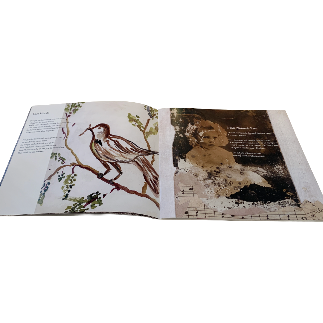 ROBYN BAKER | 'Yellow Eyes: By the Woman Who Changed her mind' | Art + Poetry Book