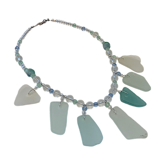WILD THINGS | ‘Reclaimed Necklace’ | Glass beads + Recycled glass
