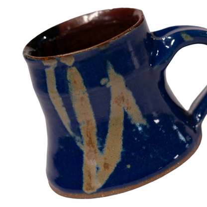 SERVICE CERAMICS | ‘Squat Mug- Blue I’ | 2025 | Wheel-thrown ceramics