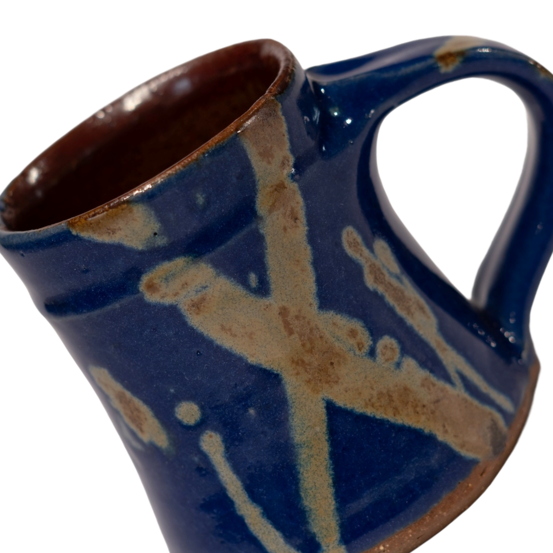 SERVICE CERAMICS | ‘Squat Mug- Blue II’ | 2025 | Wheel-thrown ceramics