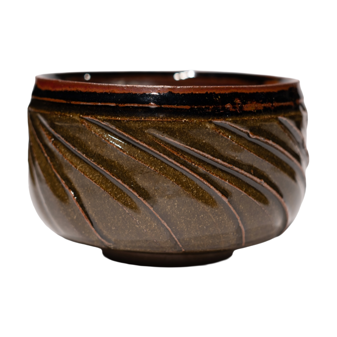 SERVICE CERAMICS | ‘Tea Bowl Small- Carved’ | Wheel-thrown ceramics | 2025