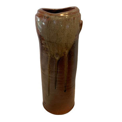 SERVICE CERAMICS | ‘Wood Fired Vase- Tall Organic’ | 2025 | Wheel-thrown ceramics