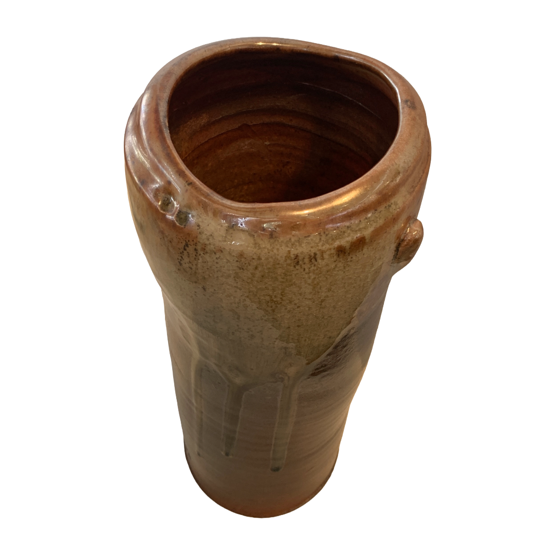 SERVICE CERAMICS | ‘Wood Fired Vase- Tall Organic’ | 2025 | Wheel-thrown ceramics