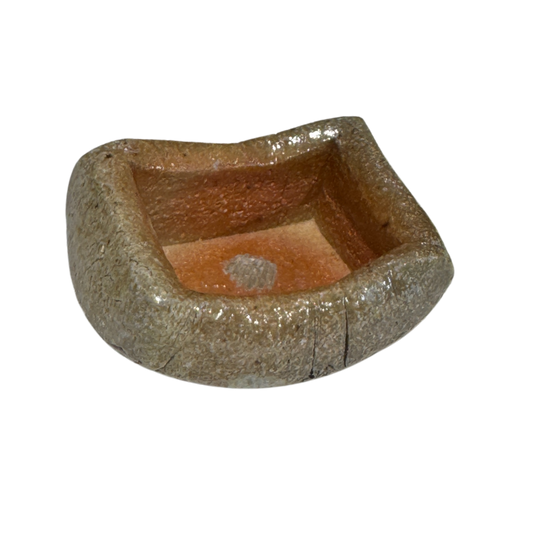 SERVICE CERAMICS | ‘Trinket Dish 3’ | Ash Glaze / woodfired stoneware