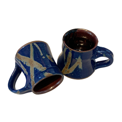 SERVICE CERAMICS | ‘Squat Mug- Blue II’ | 2025 | Wheel-thrown ceramics