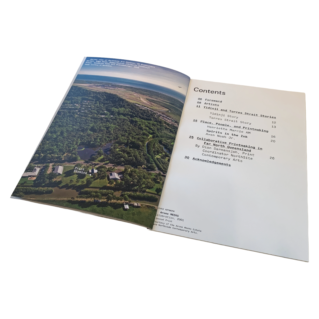 NORTHSITE CONTEMPORARY ARTS  & CITY OF MORETON BAY | 'Spirits in the Ink' | Exhibition Catalogue