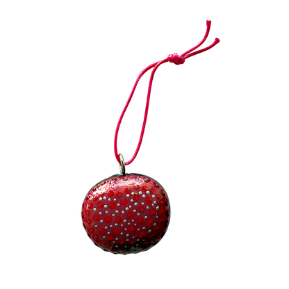 SHERYL J BURCHILL | 'Xmas Bauble (3)' | Hand-painted Burnie Bean