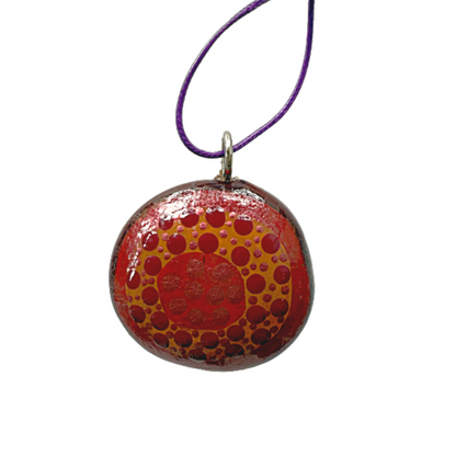 SHERYL J BURCHILL | 'Xmas Bauble (5)' | Hand-painted Burnie Bean