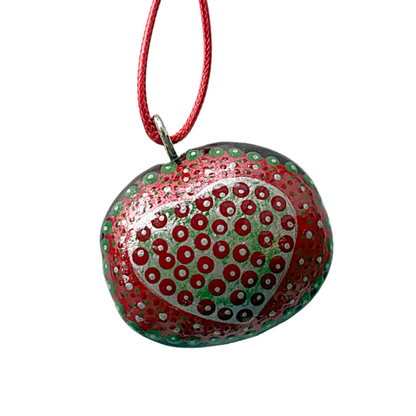 SHERYL J BURCHILL | 'Xmas Bauble (7)' | Hand-painted Burnie Bean