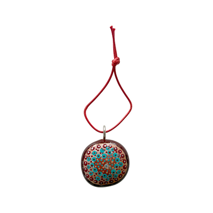 SHERYL J BURCHILL | 'Xmas Bauble (8)' | Hand-painted Burnie Bean