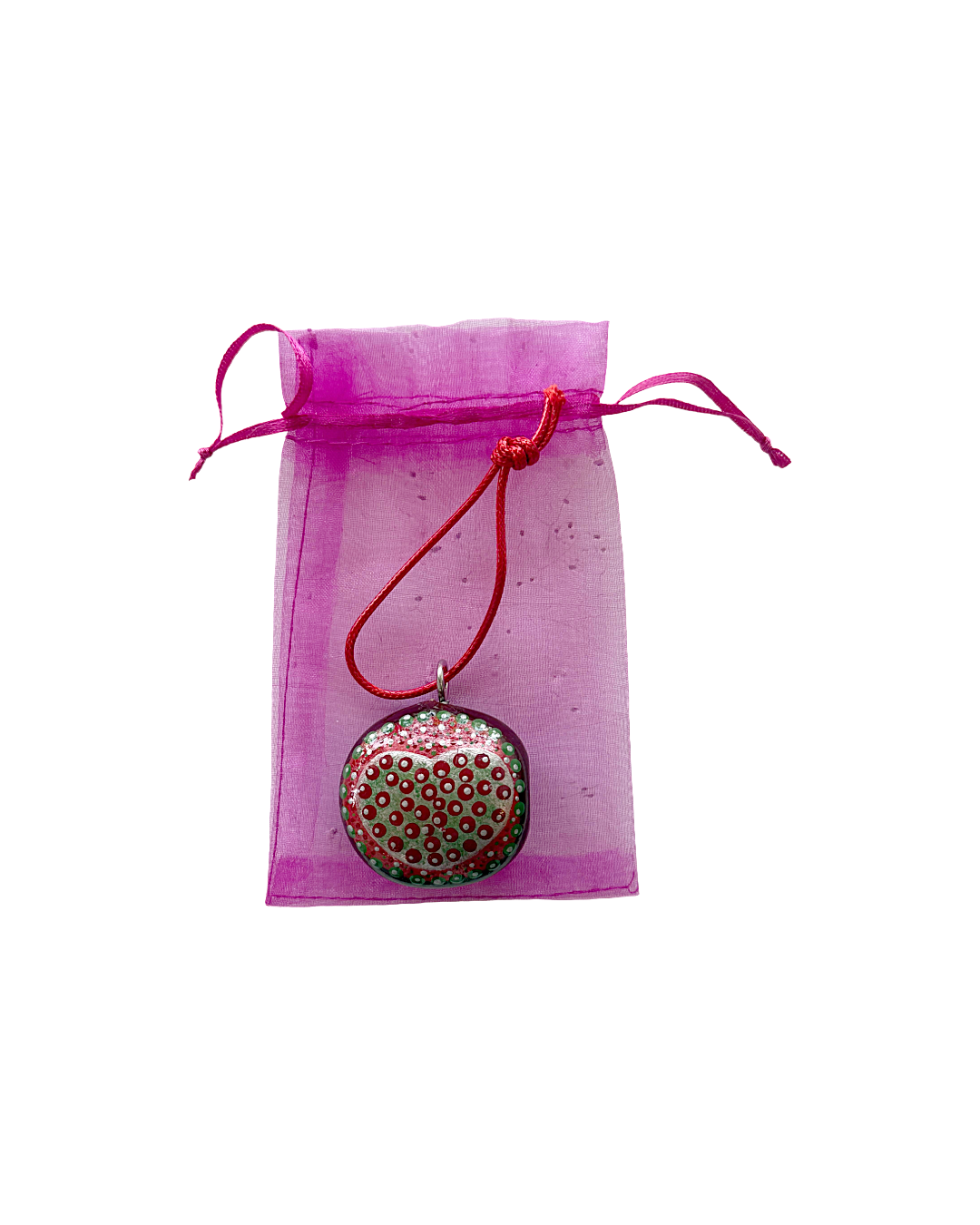 SHERYL J BURCHILL | 'Xmas Bauble (9)' | Hand-painted Burnie Bean