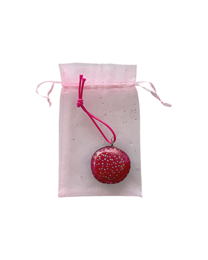 SHERYL J BURCHILL | 'Xmas Bauble (10)' | Hand-painted Burnie Bean