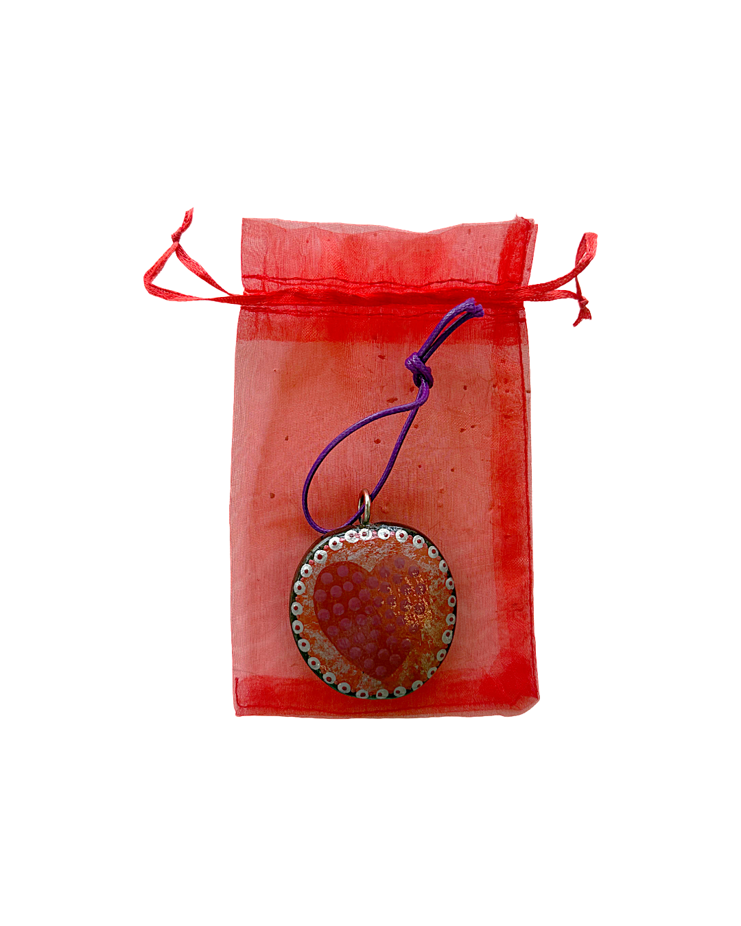 SHERYL J BURCHILL | 'Xmas Bauble (12)' | Hand-painted Burnie Bean