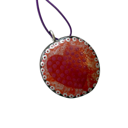 SHERYL J BURCHILL | 'Xmas Bauble (12)' | Hand-painted Burnie Bean