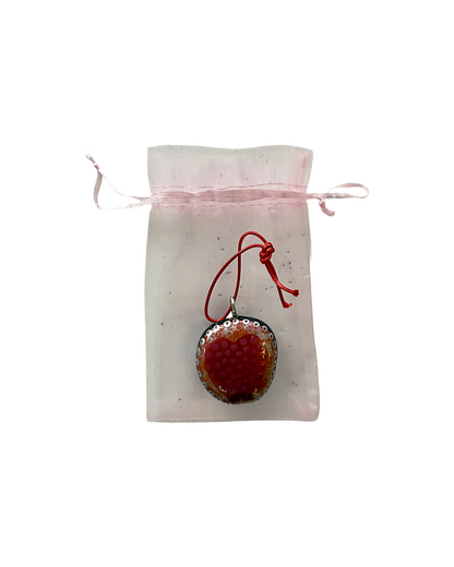 SHERYL J BURCHILL |  'Xmas Bauble (15)' | Hand-painted Burnie Bean