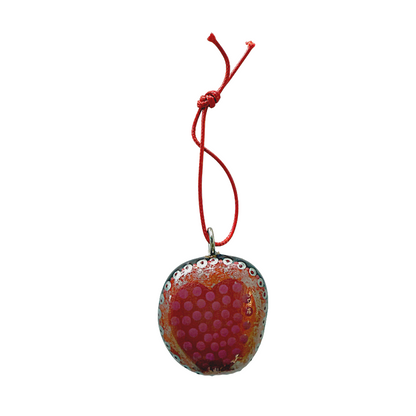 SHERYL J BURCHILL |  'Xmas Bauble (15)' | Hand-painted Burnie Bean