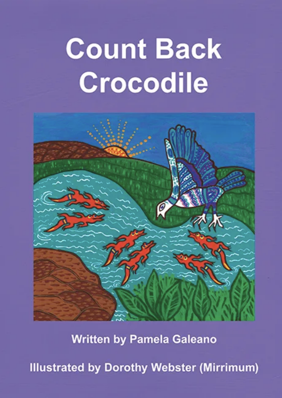 PAM GALEANO | 'Count Back Crocodile' | Illustrated Children's book