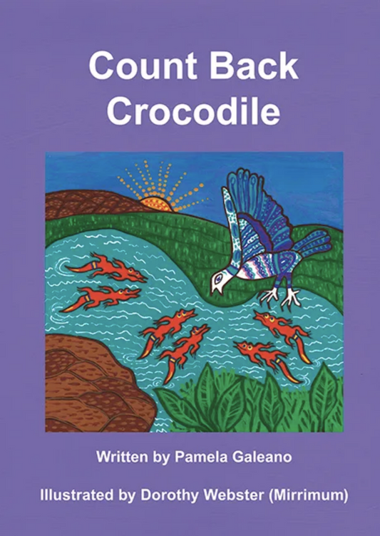 PAM GALEANO | 'Count Back Crocodile' | Illustrated Children's book