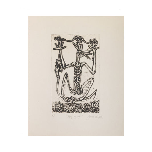 ARONE MEEKS | 'Singing up' | Etching | Matted