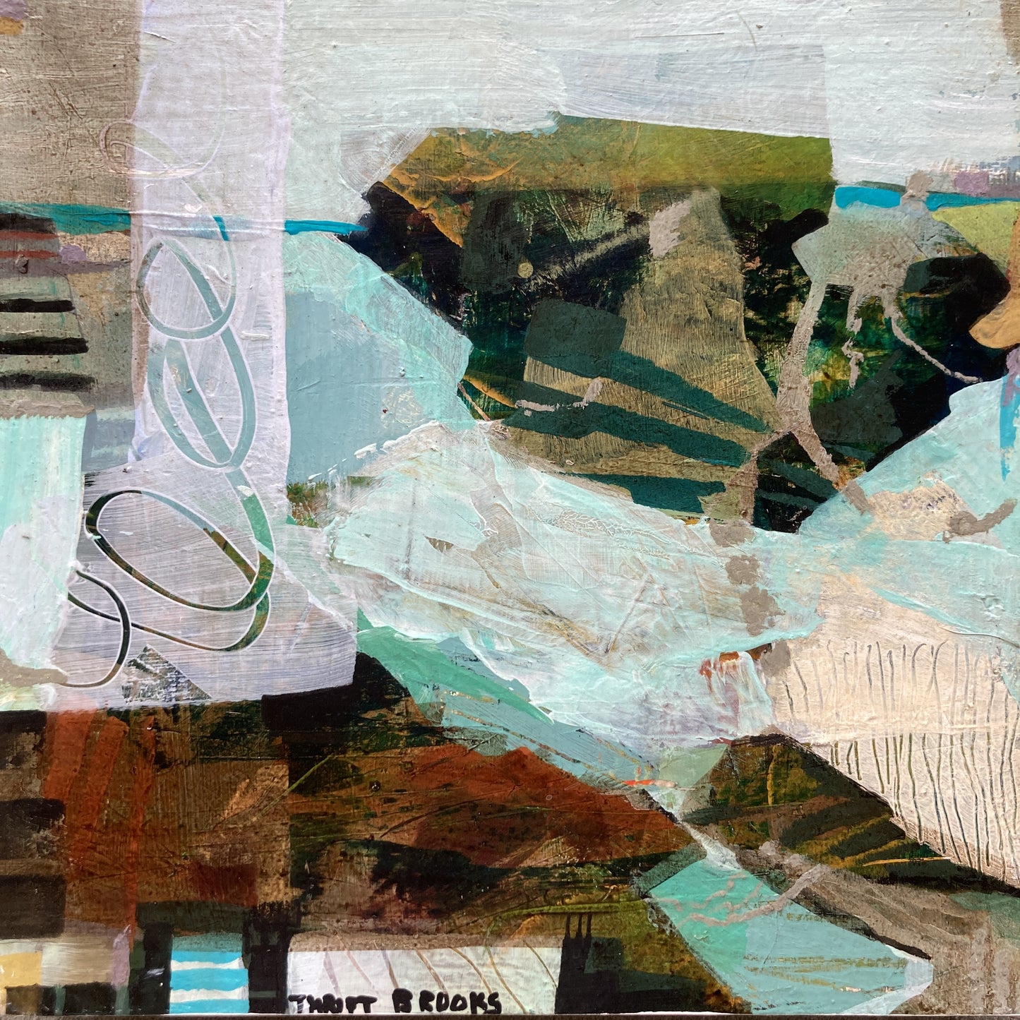 HELEN THRIFT BROOKS | 'Water Heals' | Mixed media