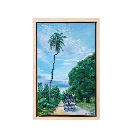 MARILYN TALEO HAVINI | 'The Buka Road' | Oil on canvas