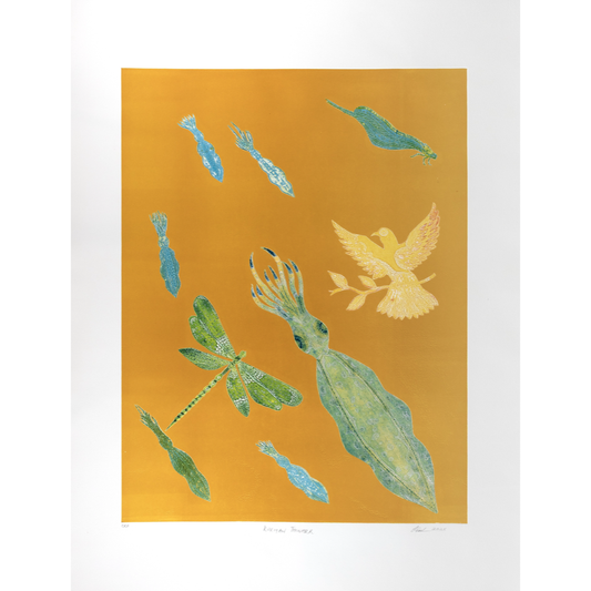 TIPOTI NONA | 'Kukiyaw Thonarr' | Monoprint V.E 001