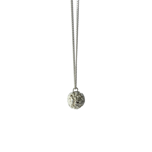 BREATH AND ESSENCE | ‘Sacred Native Necklace (Quandong)' | Sterling silver