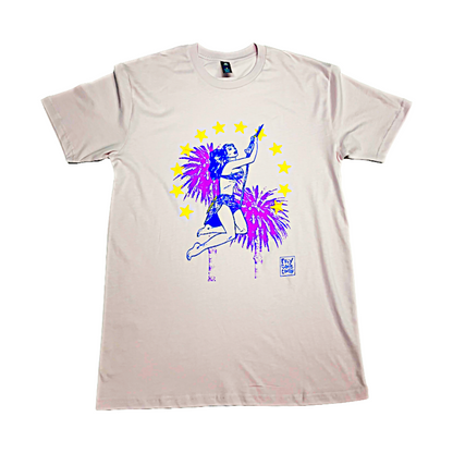 POLY GONE COWBOY | ‘Thrill Seeker / Heart Breaker’ | T-shirt | Blush