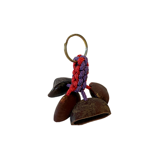 WILLIAM SAVAGE | 'Kulap (Gorr) keyring' | Red / purple