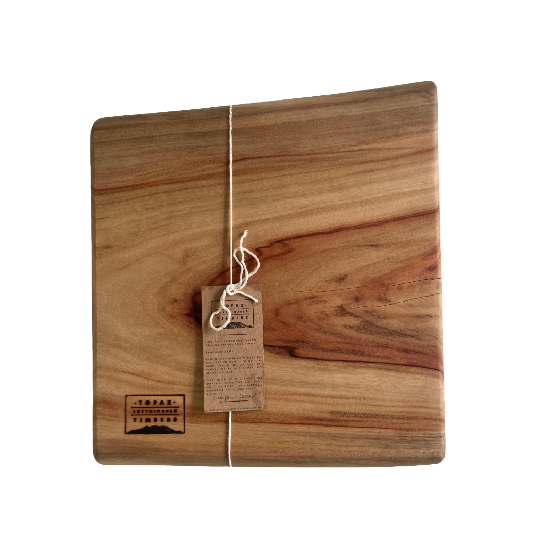 TOPAZ SUSTAINABLE TIMBERS | ‘Camphor Laurel Bread Board' | Large