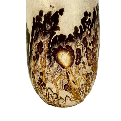 ELLIS ROAD ARTS | 'Obvara #885' | Hand-thrown red raku clay