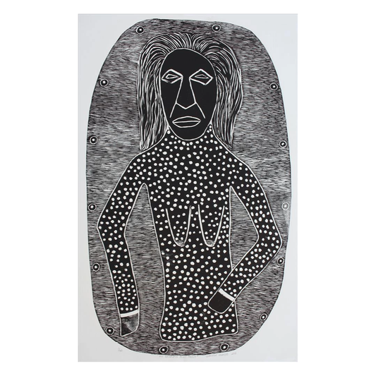 CHRISTINE HOLROYD | 'My Grandma Body Paint' | Print