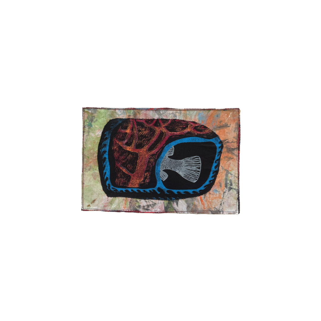 HANNAH PARKER | 'Mats About Place' (4) | Screen-printed fabric