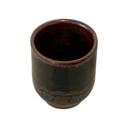 SERVICE CERAMICS | ‘Black & Brown Cup- Medium’ | Wheel-thrown ceramics