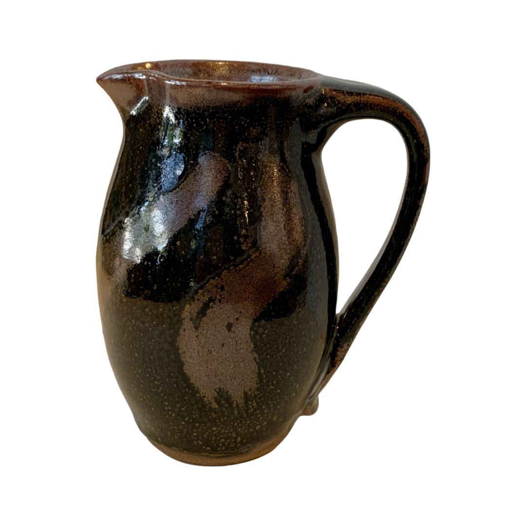 SERVICE CERAMICS | ‘Rounded Black Jug- Tall’ | Wheel-thrown ceramics