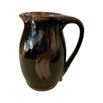 SERVICE CERAMICS | ‘Rounded Black Jug- Tall’ | Wheel-thrown ceramics