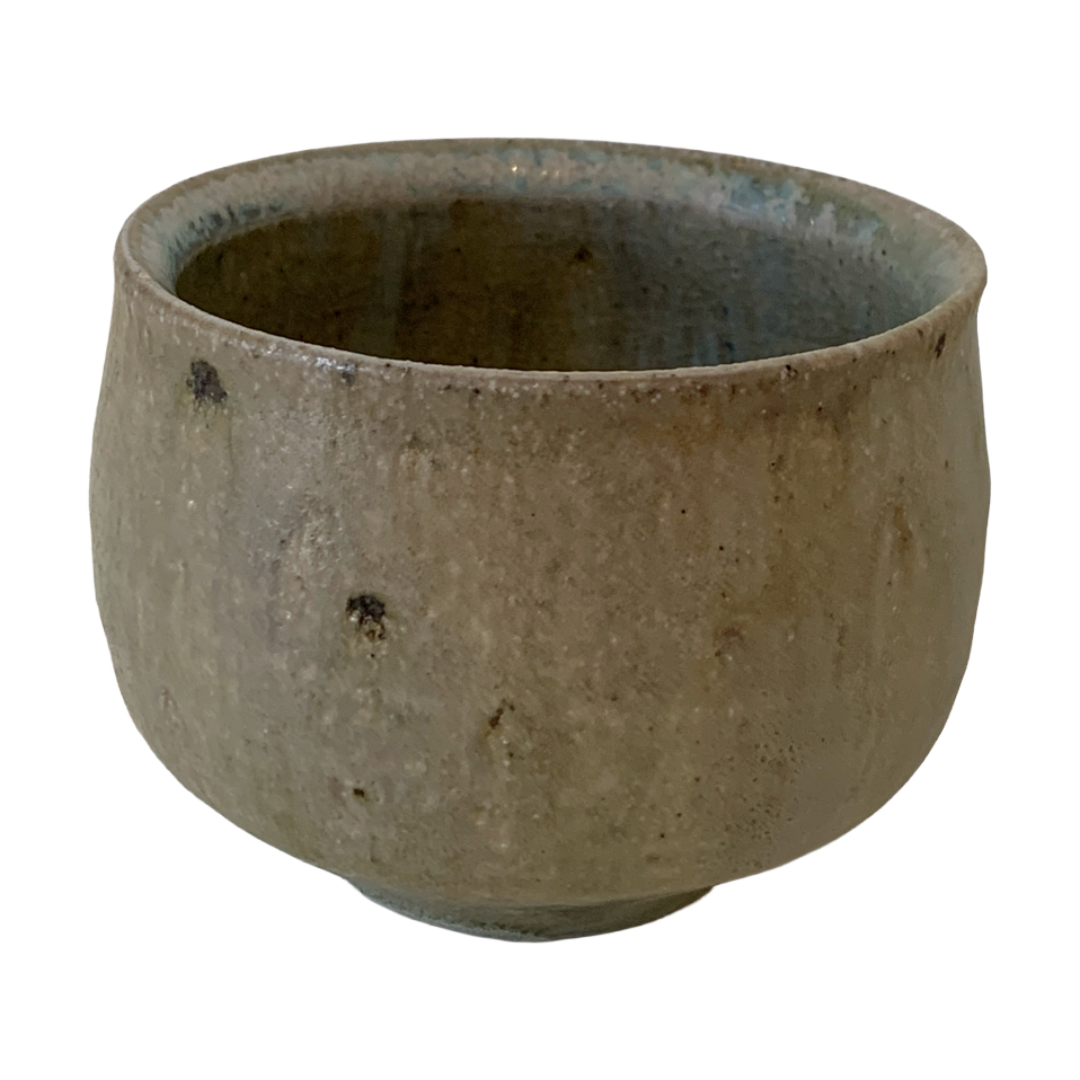 SERVICE CERAMICS | ‘Smooth Natural / Green Cup' | Wheel-thrown ceramics