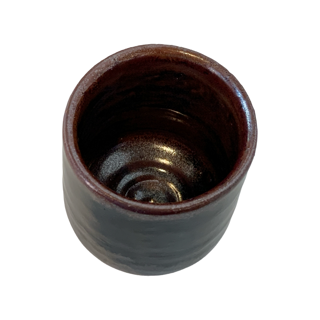 SERVICE CERAMICS | ‘Black & Brown Cup- Medium’ | Wheel-thrown ceramics