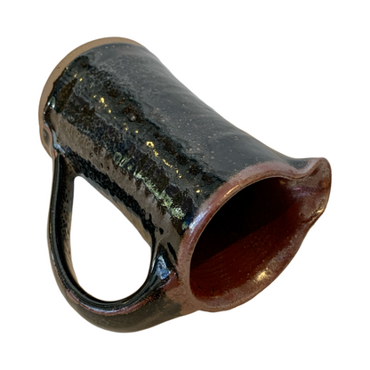 SERVICE CERAMICS | ‘Concave Black Jug- Tall’ | Wheel-thrown ceramics