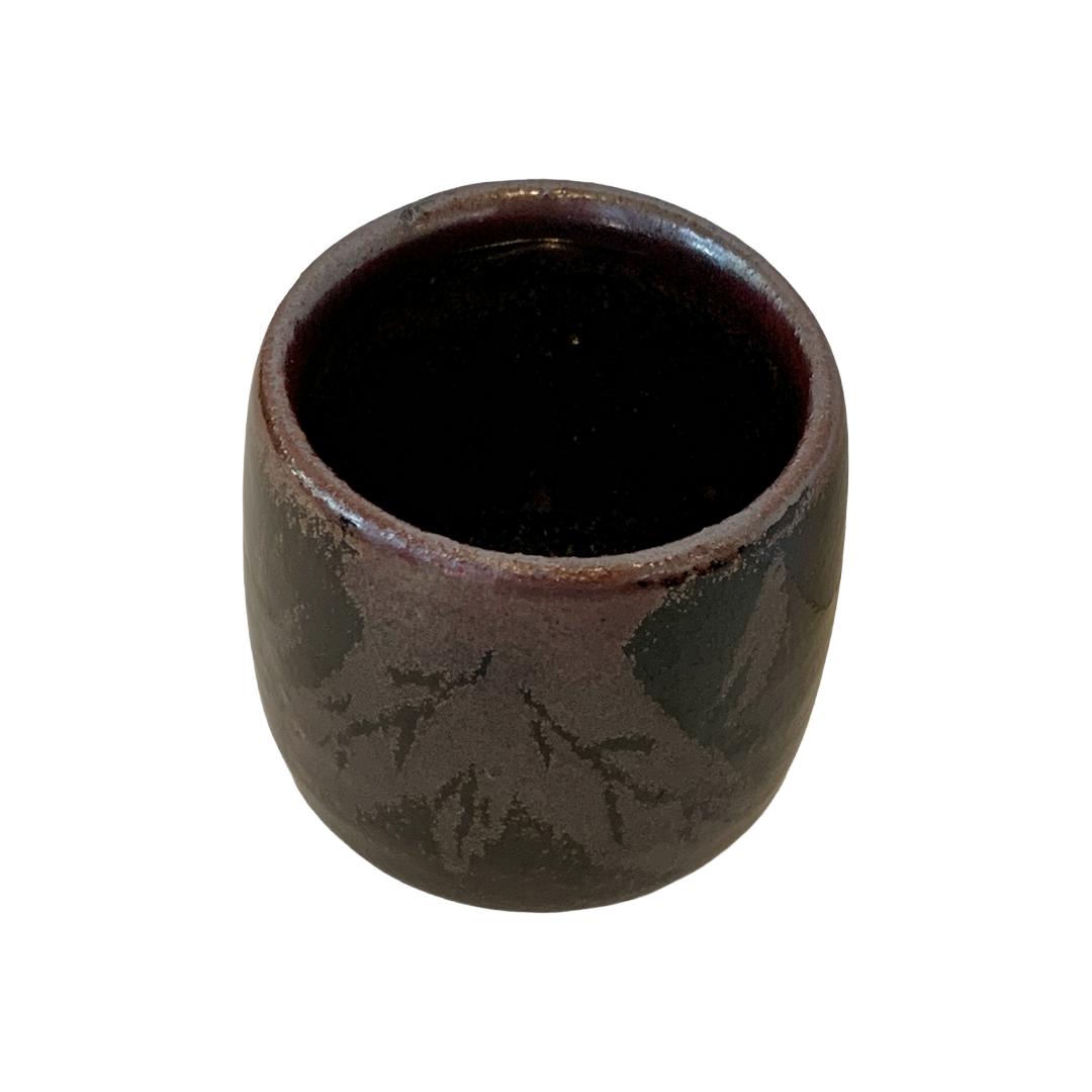 SERVICE CERAMICS | ‘Black & Brown Cup- Small’ | Wheel-thrown ceramics